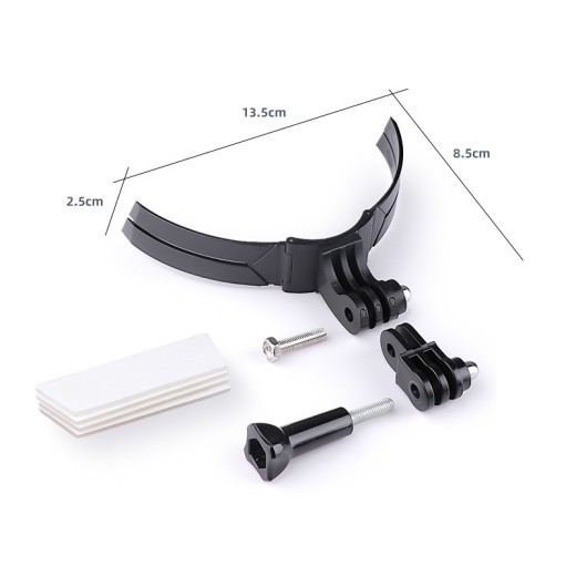 New Motorcycle Helmet Chin Camera Integrated Helmet Bracket