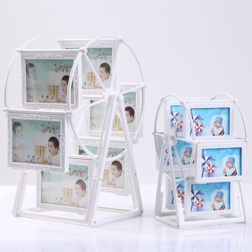 Combined plastic children's photo frame