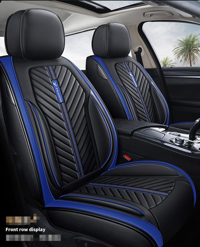 Car Seat Cover Faux Leather Cushion 5 Seater Full Set Front Rear Premium Quality