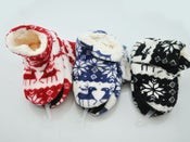 WHOLESALE - 12 Pairs Kids Flush Warm Foot lets / Floor Socks size 20 ~ 23