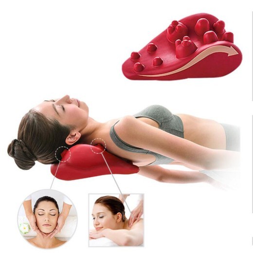 Massage lumbar acupressure point shoulder and neck massage cushion