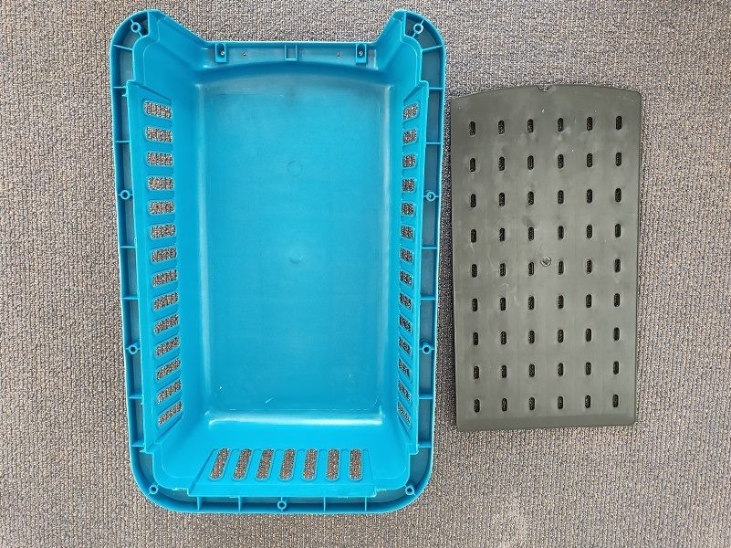 Dog Cage Cat Cage Pet Travel Cage/Carrier Size L - BLUE