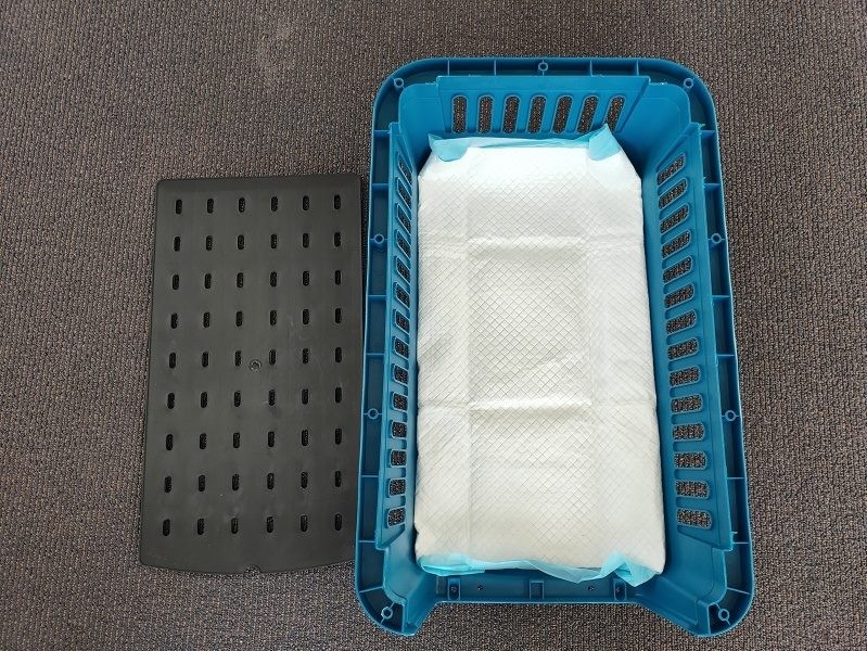 Dog Cage Cat Cage Pet Travel Cage/Carrier Size L - BLUE