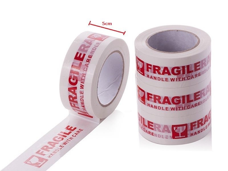 FRAGILE Packaging Tape - (1 Roll) 48MM
