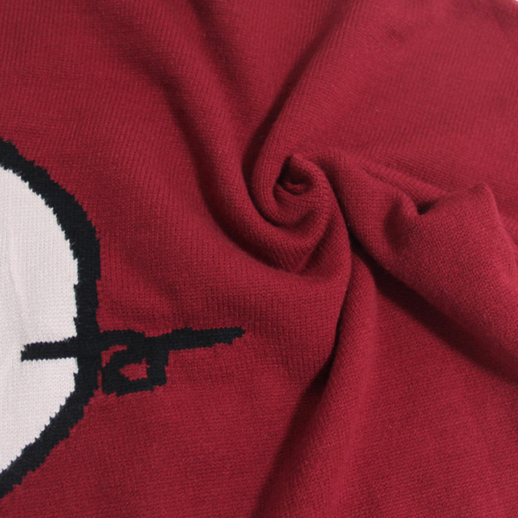 Spring New Year red pig sweater