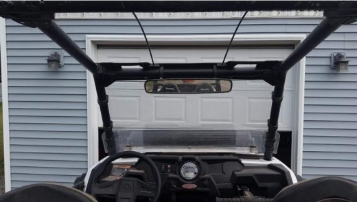 Off-road endoscope wide-angle mirror rearview mirror