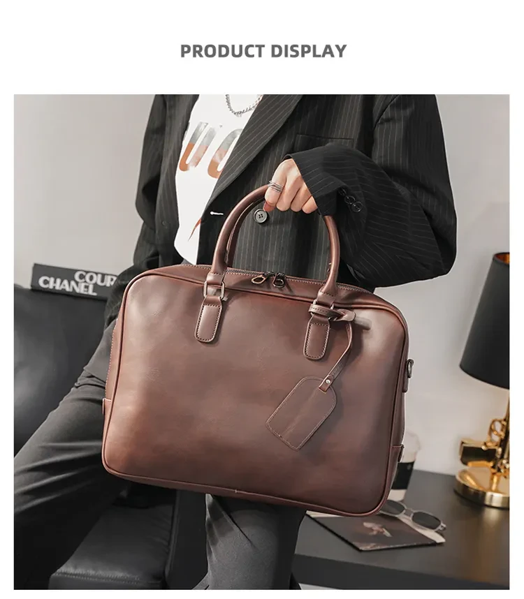 Fashion Business Computer Briefcase Handbag Male