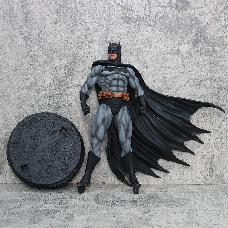 Giant 38cm Dark Knight Batman Anime Figurine - GK Action Figure and Justice League Model Ornament
