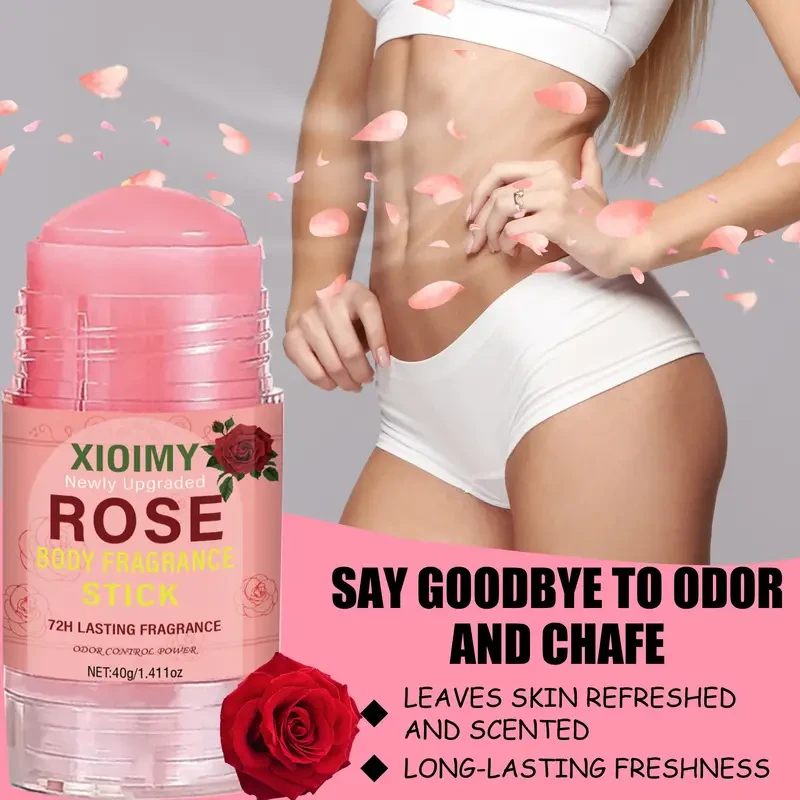 Xioimy Rose & Lavender Deodorant Stick, 40g