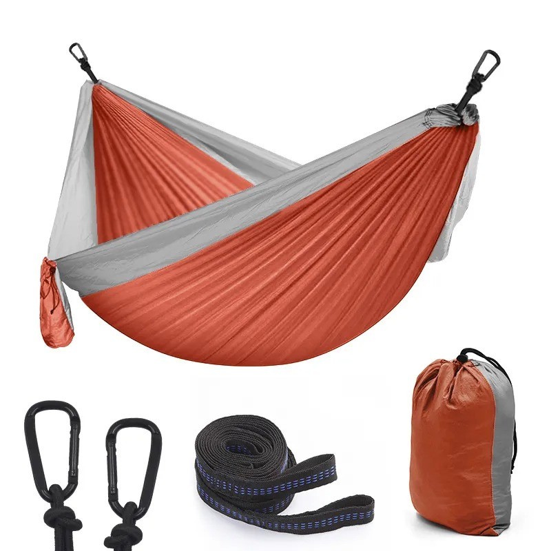 Double Camping Parachute Hammock - Outdoor Survival and Leisure