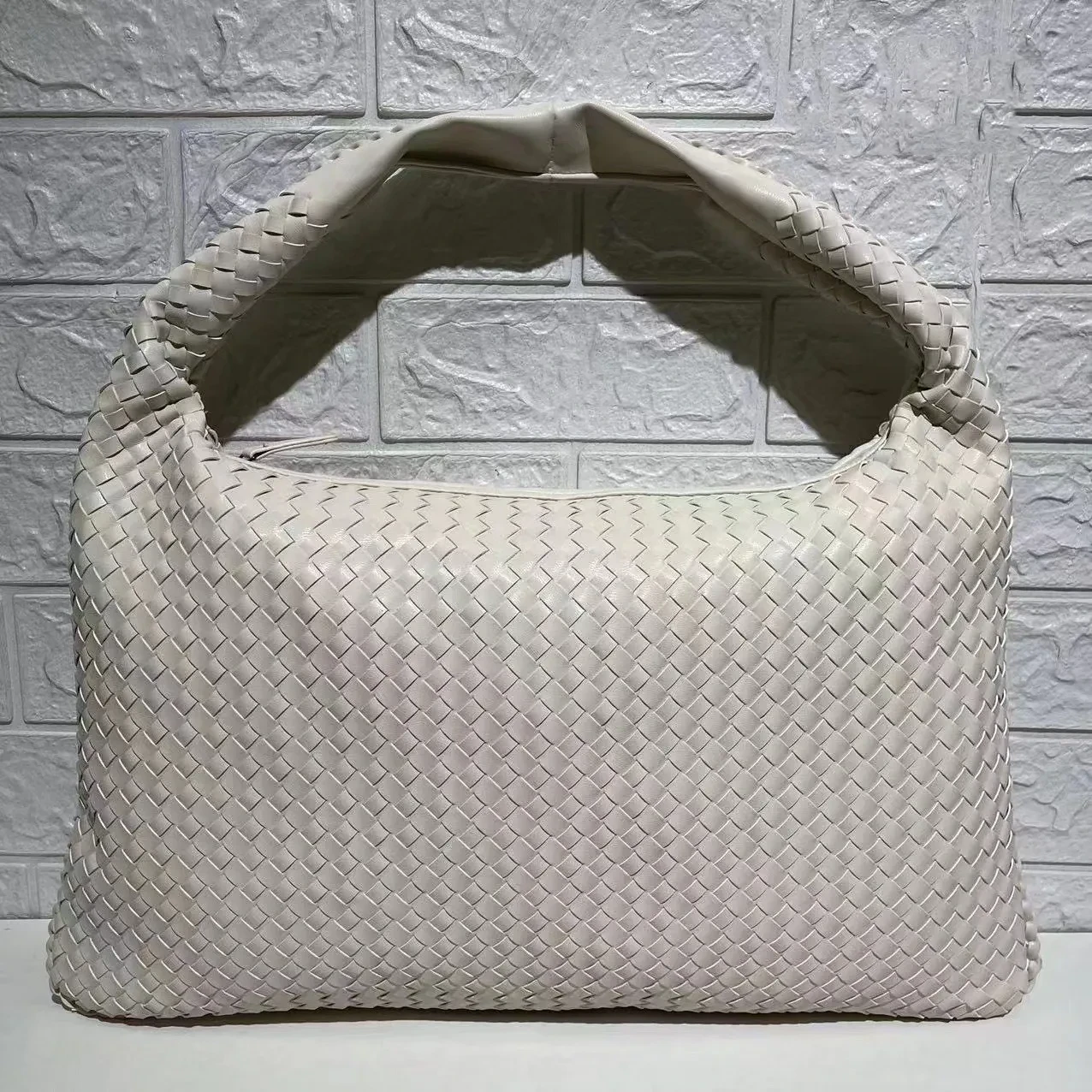 Woven Bag Women's Large Large Capacity Shoulder Handbag