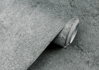 Retro Self-adhesive Wallpaper Cement Color Sticker Net Red Wall