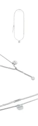 Xiaoyuan Brand Steel Neutral Minimalist Necklace