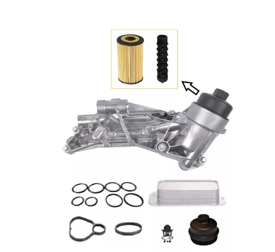 Suitable For Automotive Engine Oil Cooler Filter Housing