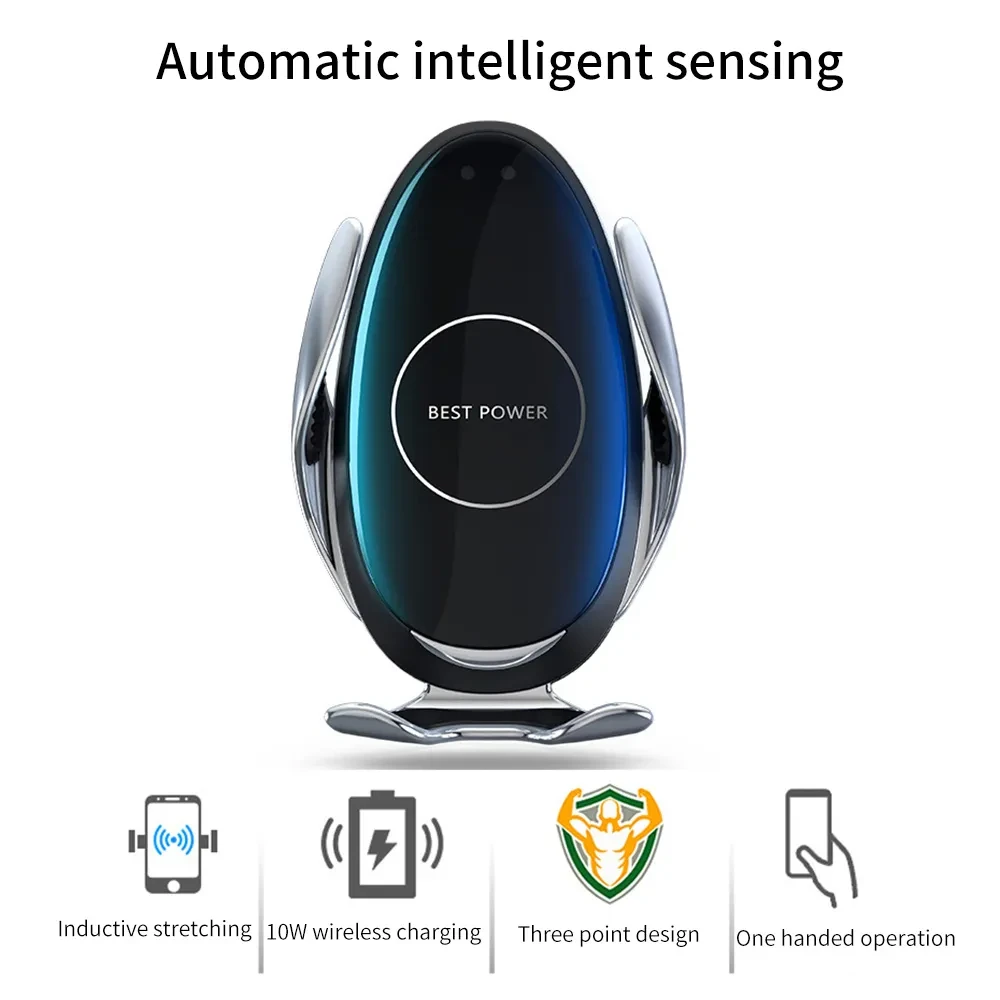 Auto Induction Wireless Charger Car Phone Holder