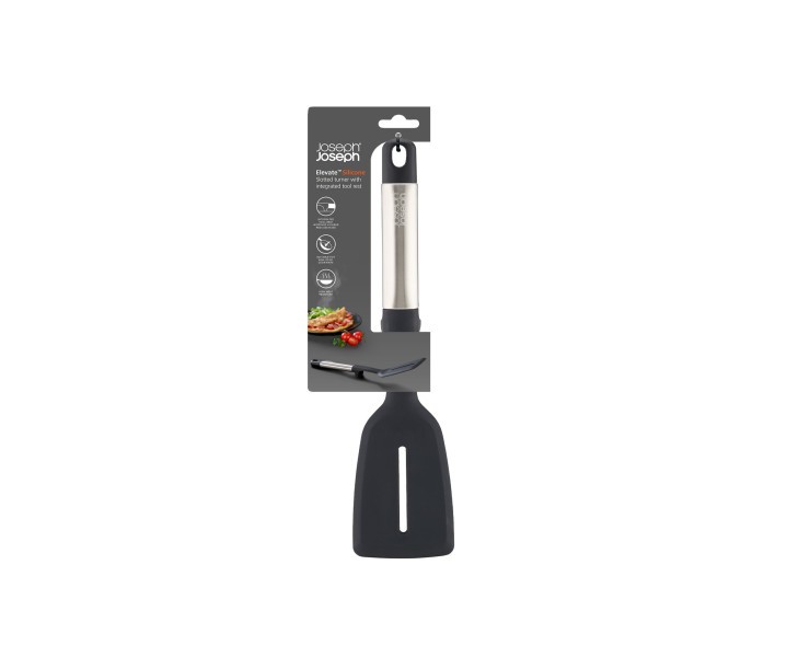 Elevate Silicone Slotted Turner - Joseph Joseph