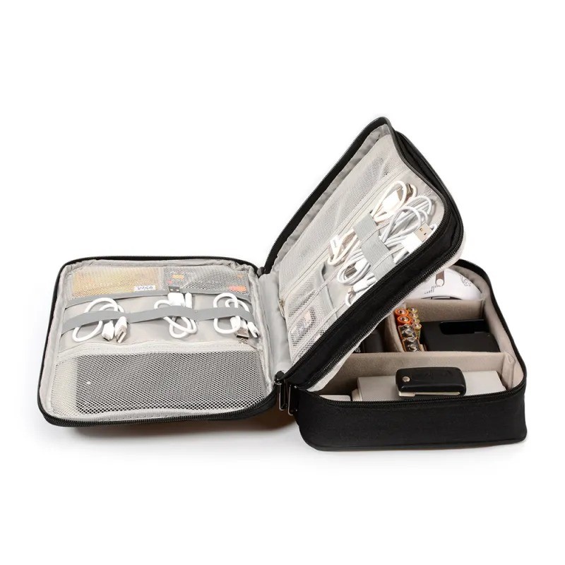 Travel Electronic Accessories Carrying Case