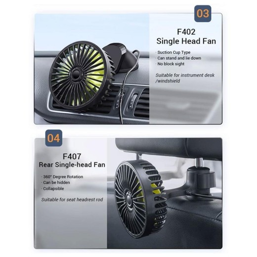 Car Mini Electric Fan Air Conditioner Cooling And Cooling