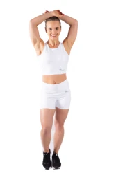 Battle Crop - White