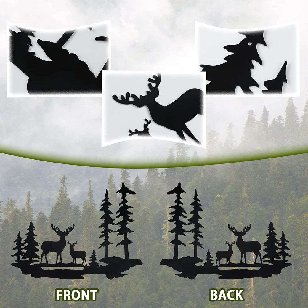 Art Deer In The Forest Wall Decoration Pendant