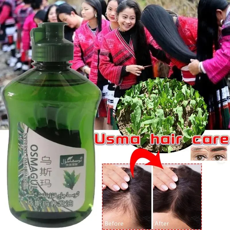 Usma Grass Extract Oil 200ML Natural Hair Growth and Follicle Repair Oil
