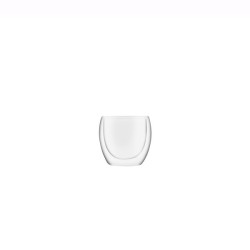 Infusion Double Wall Glass 80ml 2pc Set  - Brew
