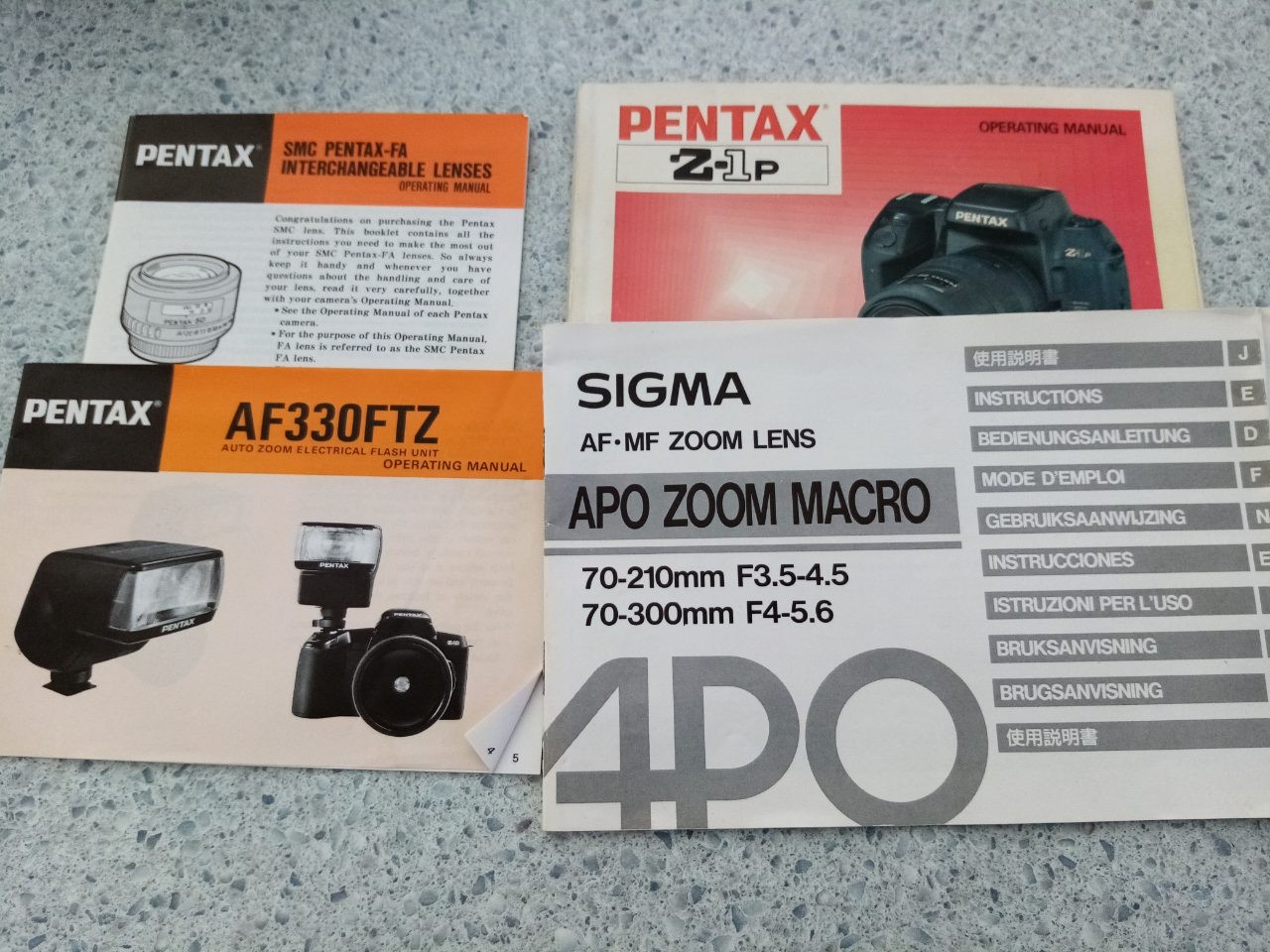 Pentax 28 - 105 camera.