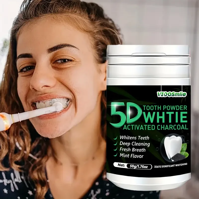 Vidosmlie Activated Charcoal Teeth Whitening Powder