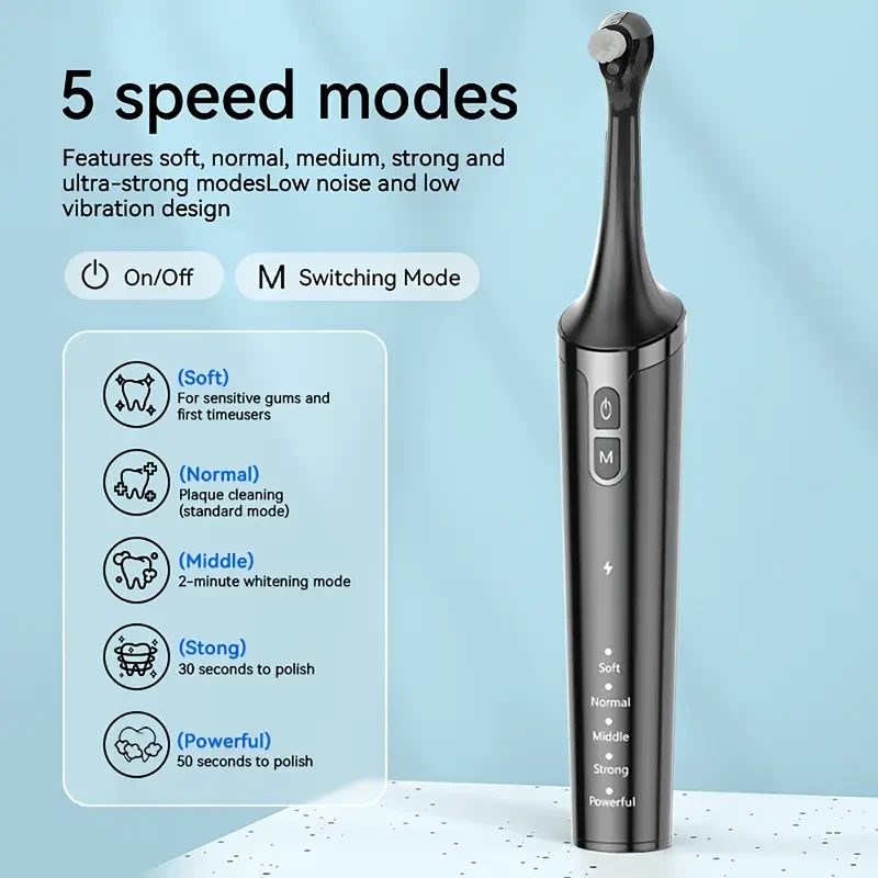 Teeth Polisher for Daily Whitening And Cleaning of Teeth Rechargeable