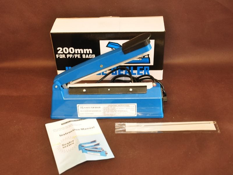 Bag Sealer 200mm Heat Bag Sealer + 1 spare wire