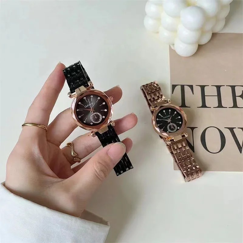 Womens Fashion Steel Quartz Watch