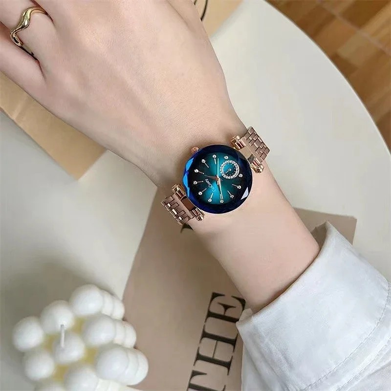 Womens Fashion Steel Quartz Watch