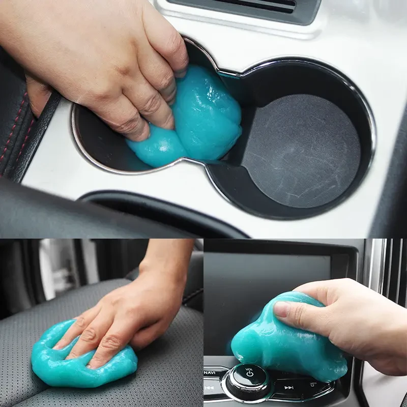 Magic Car Cleaning Gel Slime - Blue,