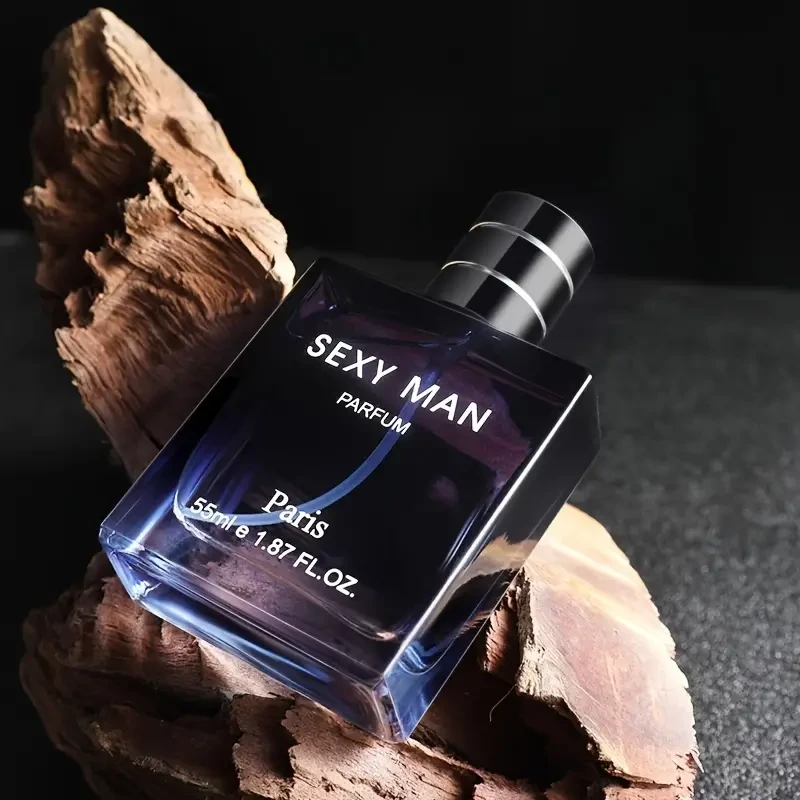 55ml Eau De Parfum For Men, Men's Cologne Perfume, Refreshing Fragrance For Dating And Daily Life, A Perfect Gift For Him, Woody Notes