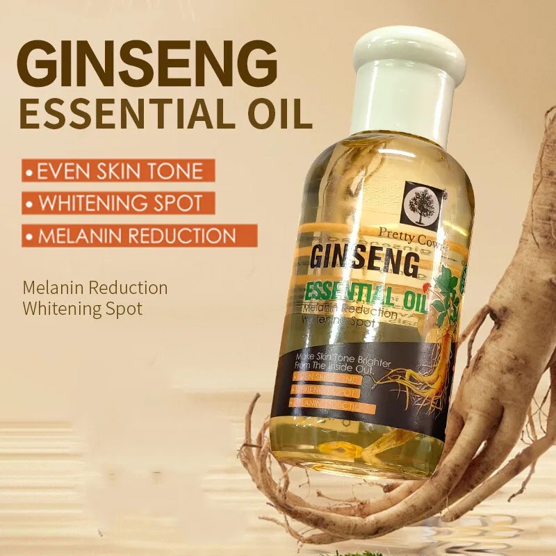 75ml Ginseng Face Oil Firms & Smooths Skin, Reduces Fine Lines, Non-Greasy and Easy to Apply