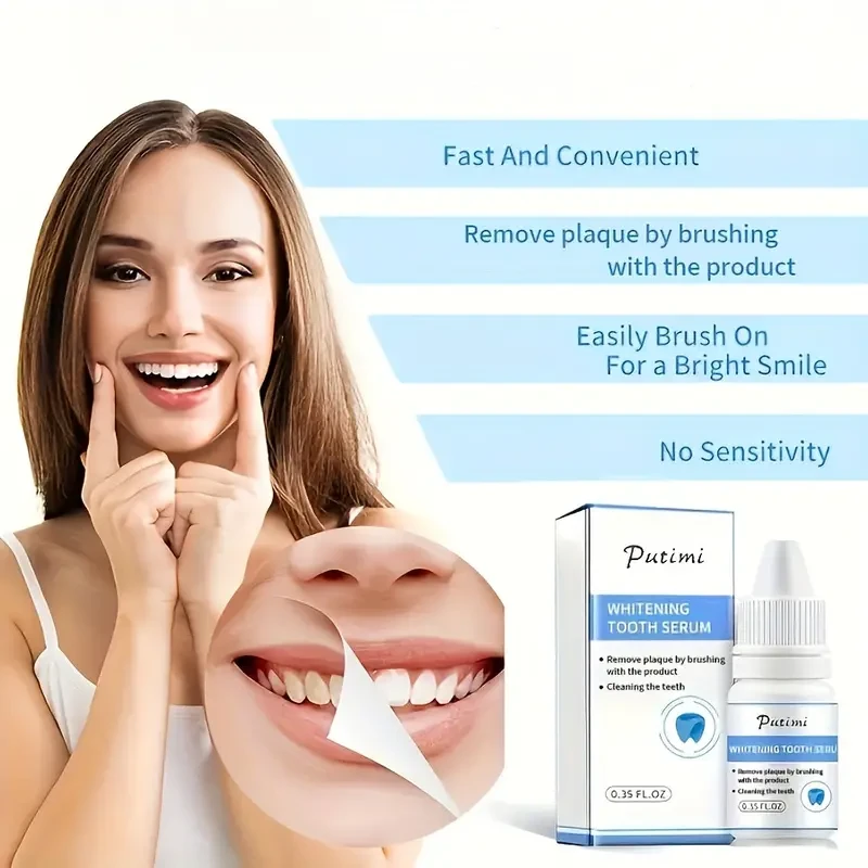Tooth Whitening Serum, Fast Teeth Whitening Agent,
