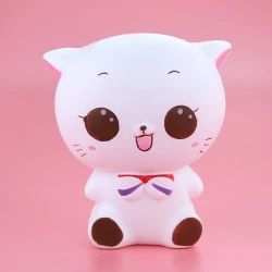Simulation bow tie cat decompression toy
