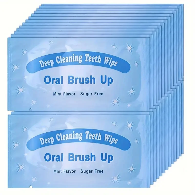 Tooth Stain Remover, Finger Cover Oral Cleaning Cloth