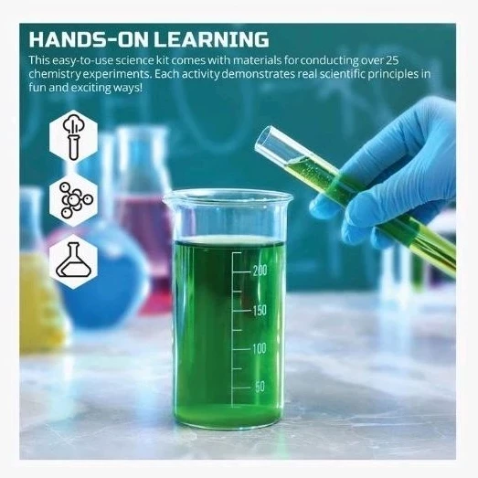 Discovery Mindblown Toy Reaction Lab Experiment Set 13pc