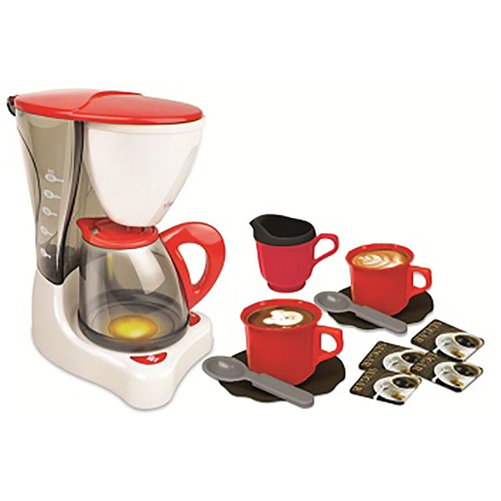 Toy In Home Electronic Coffee Maker Playset