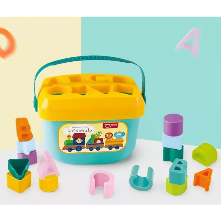 Baby First Block Toys Shape Sorter Puzzle Baby