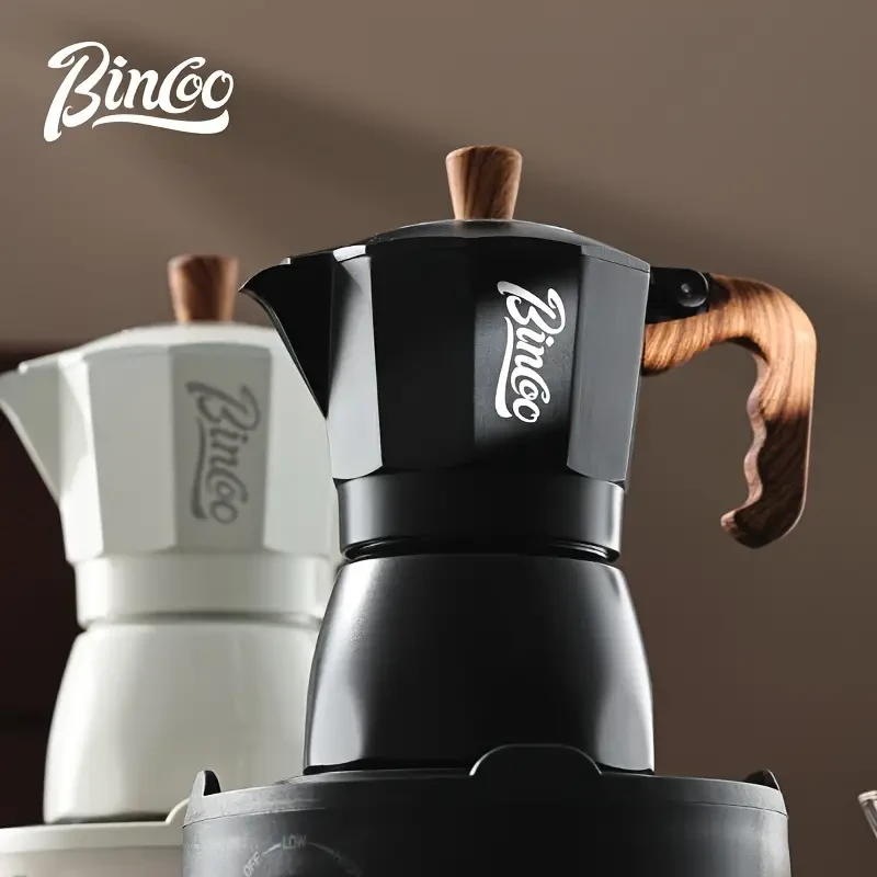 Italian-Style Double Valve Mocha Pot