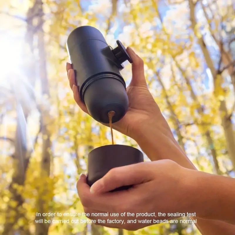 Capsule type portable espresso pot