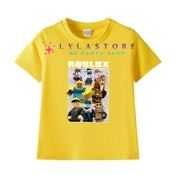 Roblox Kids' T Shirt | Cotton Material | Yellow