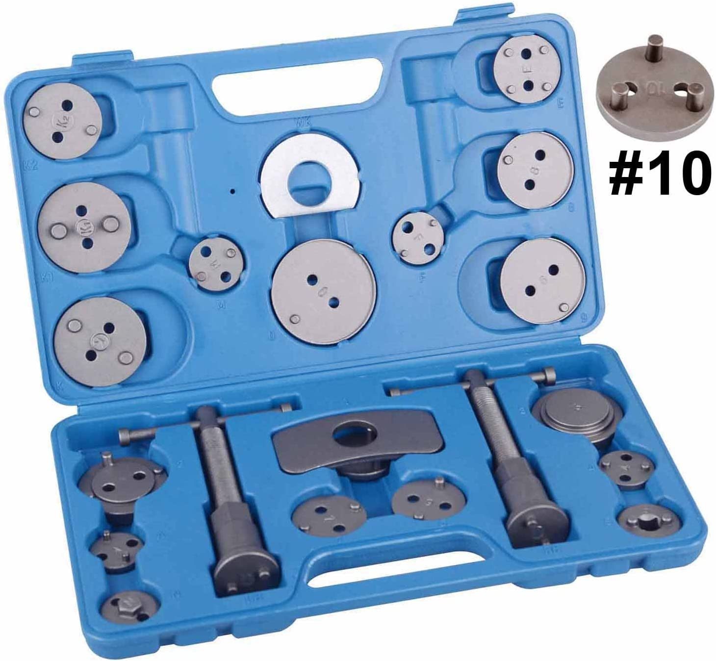 22pc Disc Brake Caliper Piston Rewind Tool Kit Set
