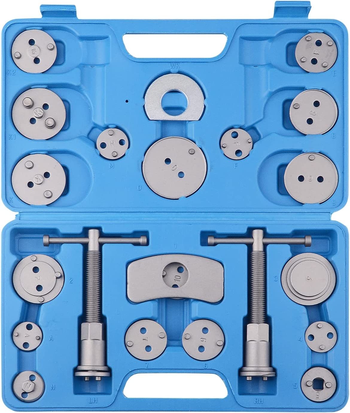 22pc Disc Brake Caliper Piston Rewind Tool Kit Set