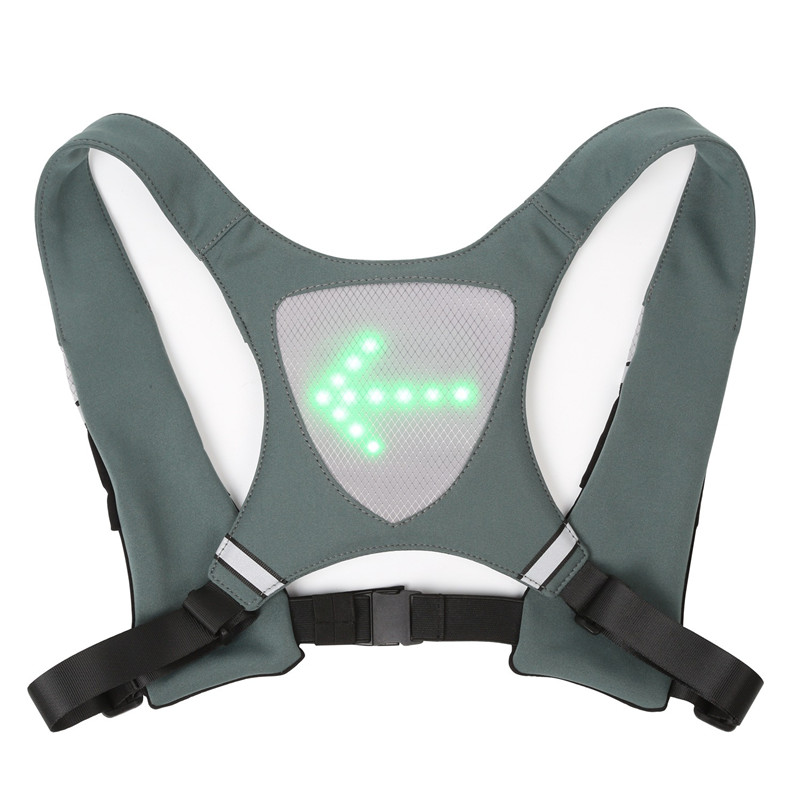 Wireless remote control LED luminous vest