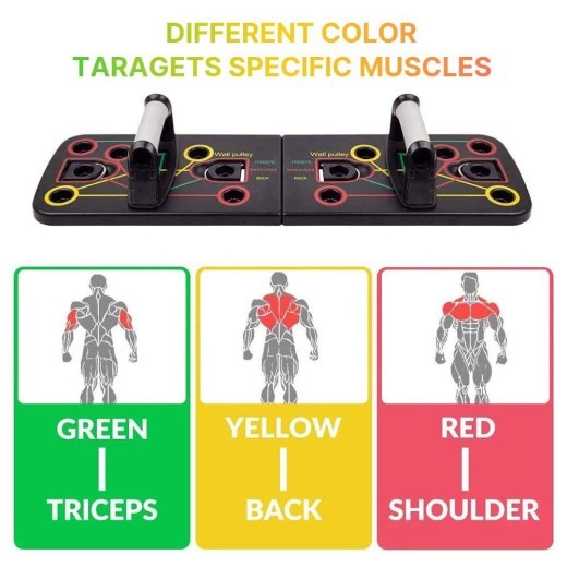 Multifunctional Push-up Folding Board Pull Rope Combination Bracket