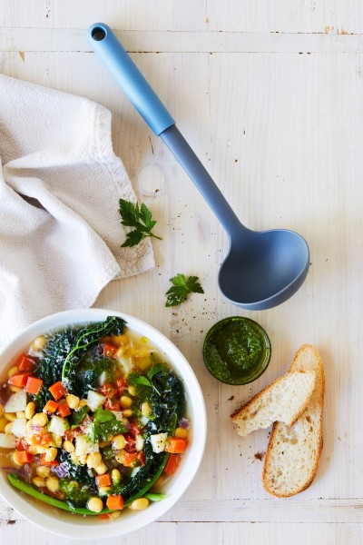 Eco Friendly Soup Ladle - Blue - Wiltshire
