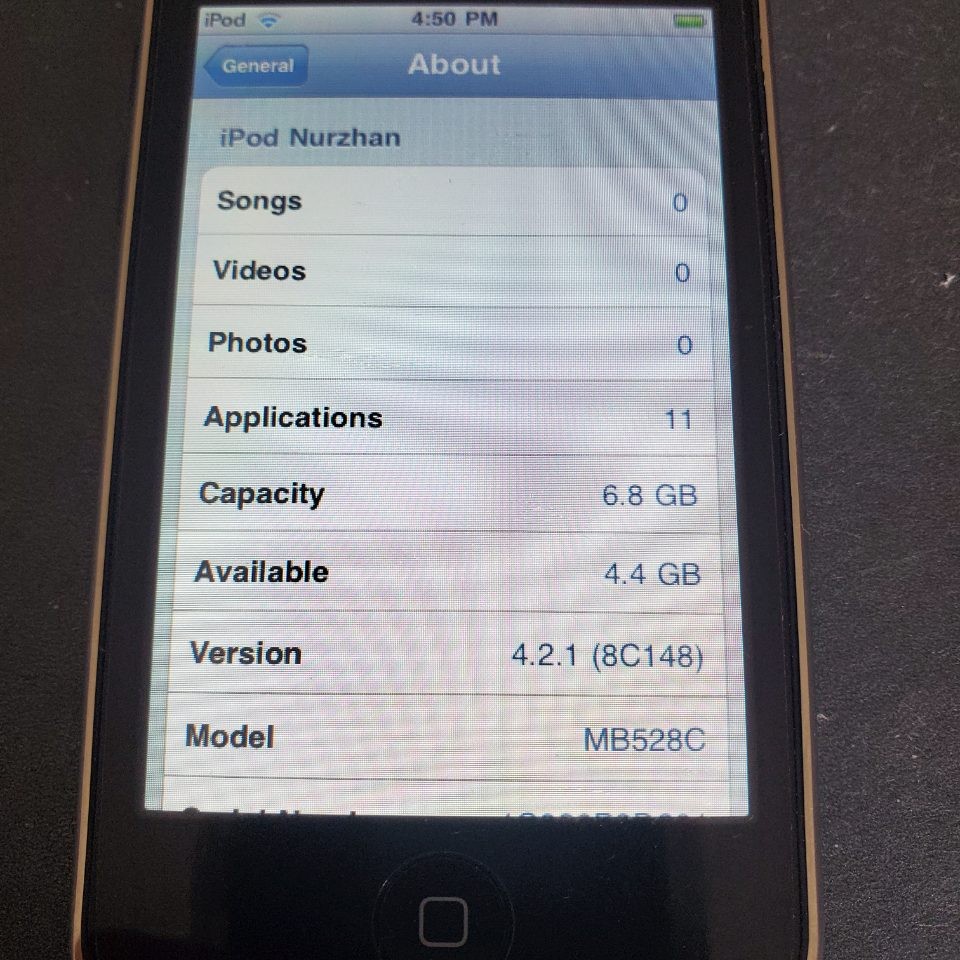 I POD TOUCH 8GB 2ND GENERATION AFTERPAY AVAILABLE